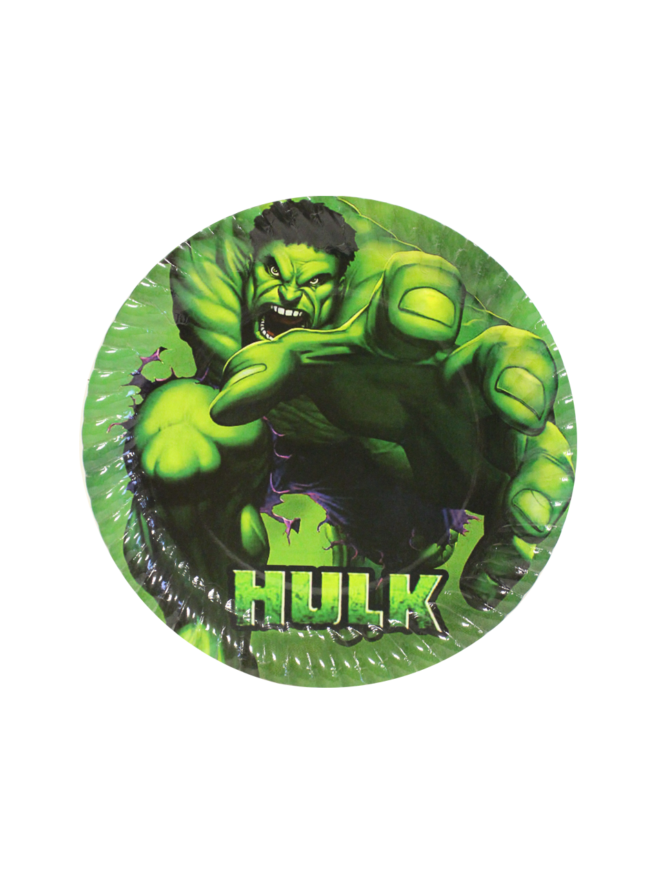 Hulk Temalı Karton Tabak Bardak Set 