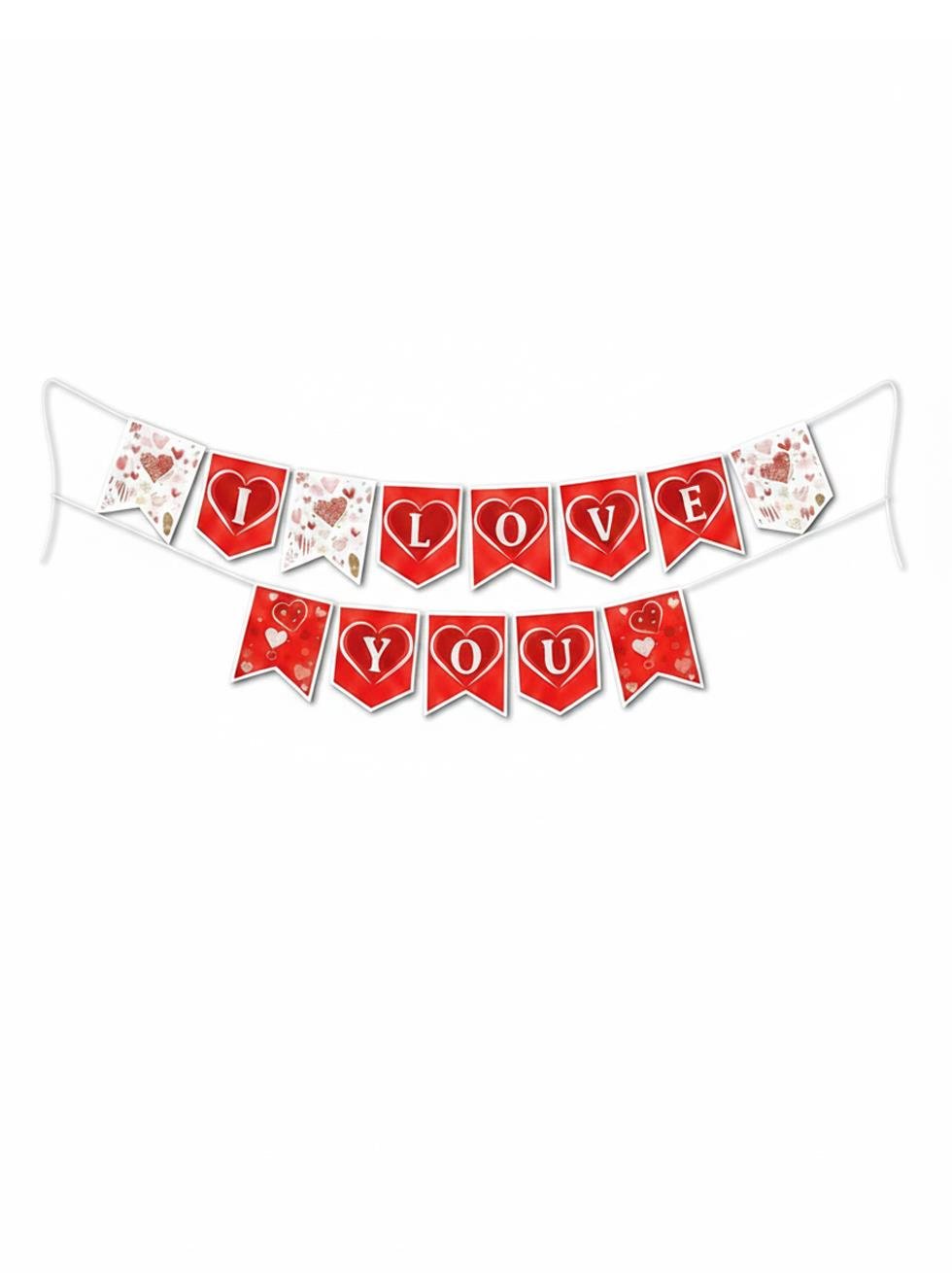 I Love You Yazı - Sevgililer Günü Süsleri | Parti Adresi