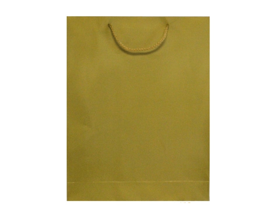 KAĞIT ÇANTA 35CMX45CM 10'LU ALTIN RENK
