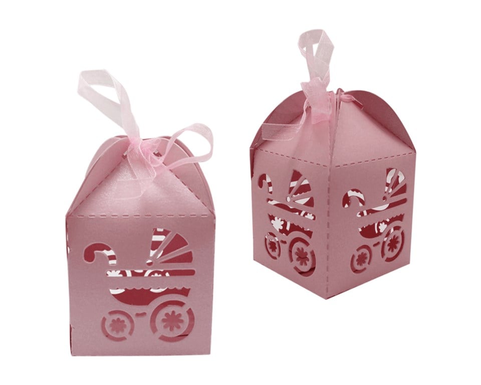 Kağıt Kutu Pembe 12 Lİ Pkt