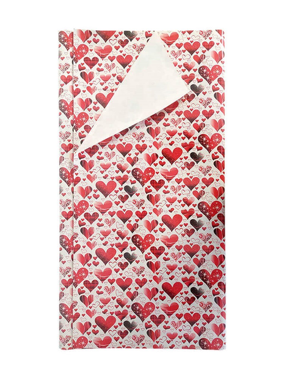 Kalp Desenli Kuşe Kağıt 70X100Cm 80 Gr 1/50Ad