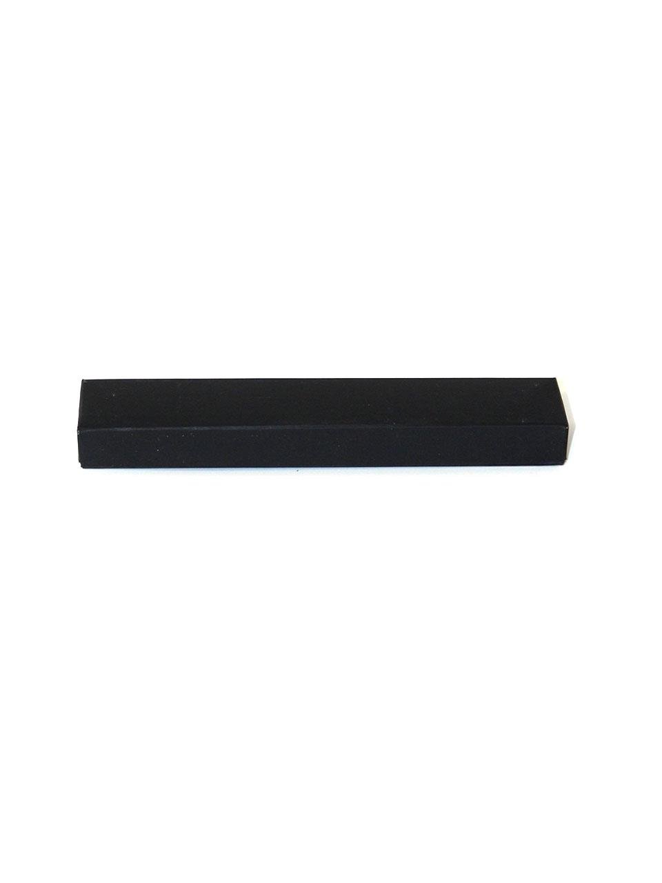 Karton Takı ve Tespih Kutusu Hediye Kutusu Siyah 4x21 cm