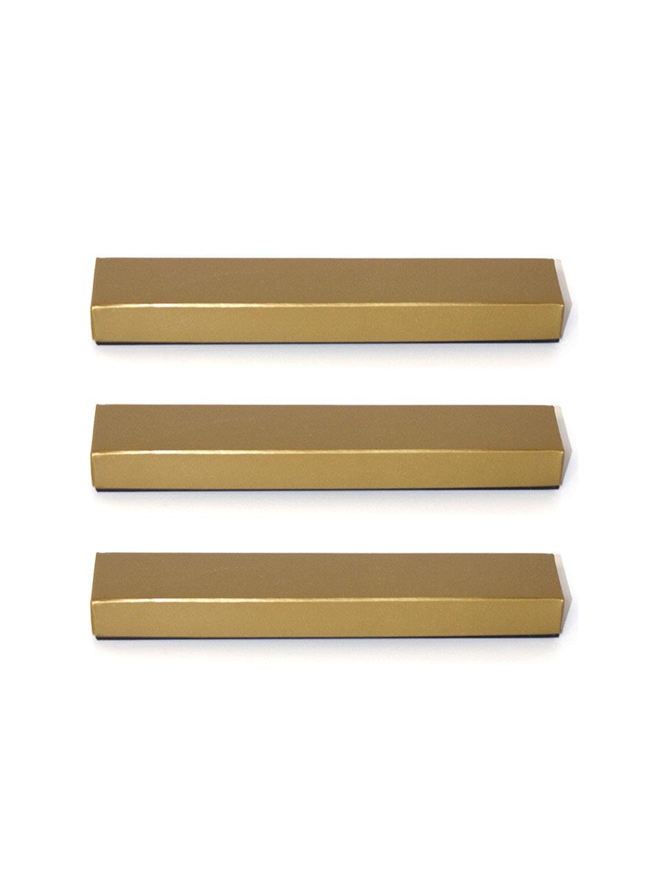 Karton Takı ve Tespih Kutusu Hediye Kutusu Gold 12'li 4x21 cm