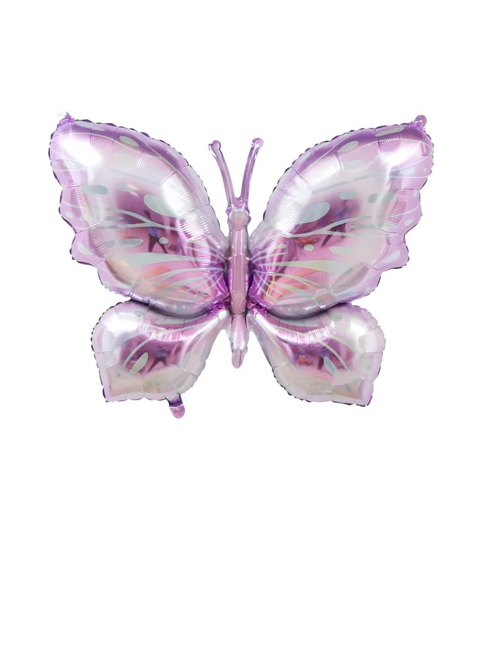 Kelebek Folyo Balon Doğum Günü Parti Balonu Pembe 98 cm - Parti Balonu | Parti Adresi