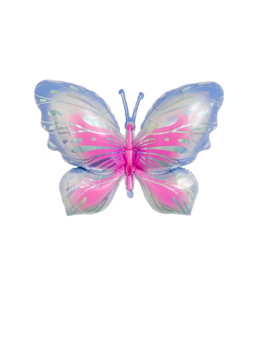 Kelebek Folyo Balon Doğum Günü Parti Balonu Pembe 96 cm - Parti Balonu | Parti Adresi