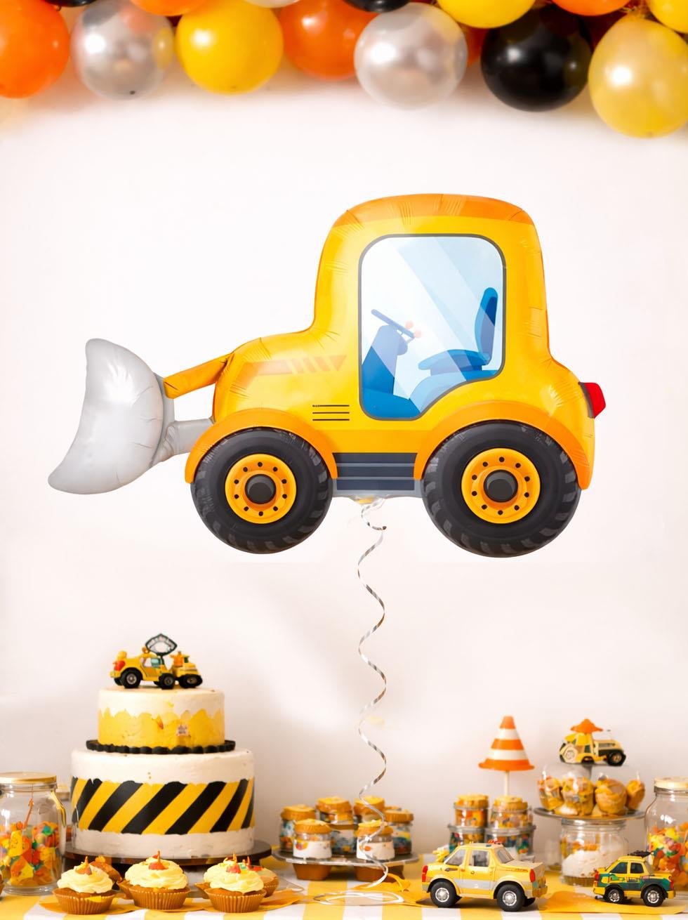Kepçe Folyo Balon – İnşaat & İş Makinesi Doğum Günü Konsepti Parti Balonu 73 cm - Parti Balonu | Parti Adresi
