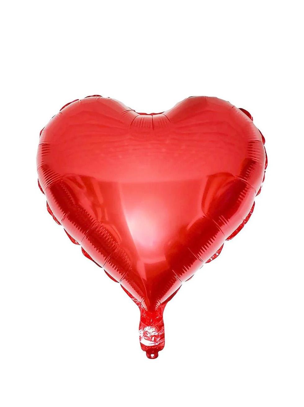 Kırmızı Kalp Folyo Balon 18