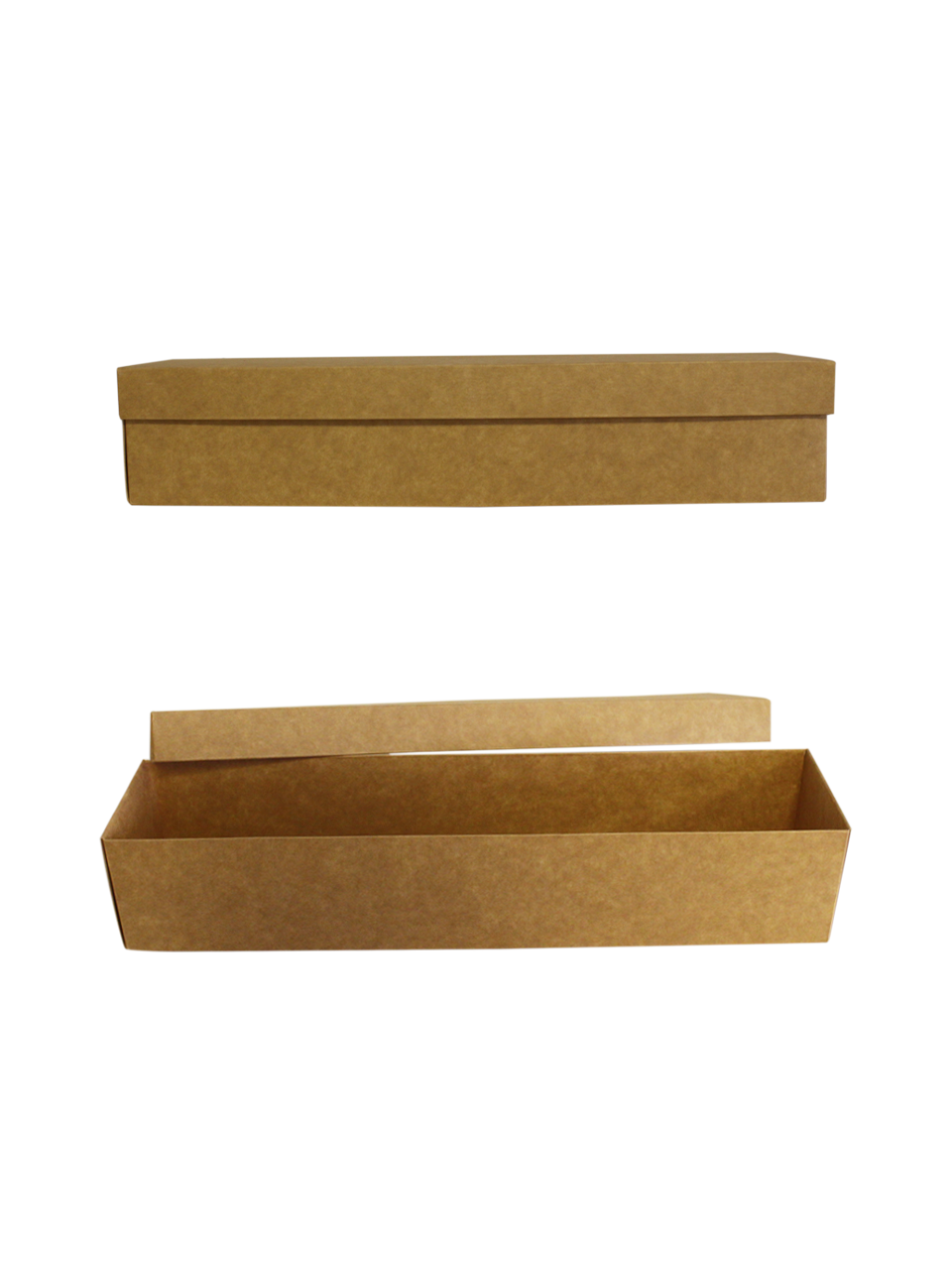 Kraft Kutu Hediye Kutusu Dikdörtgen Çiçek Kutusu 7,5X34X6,5 Cm