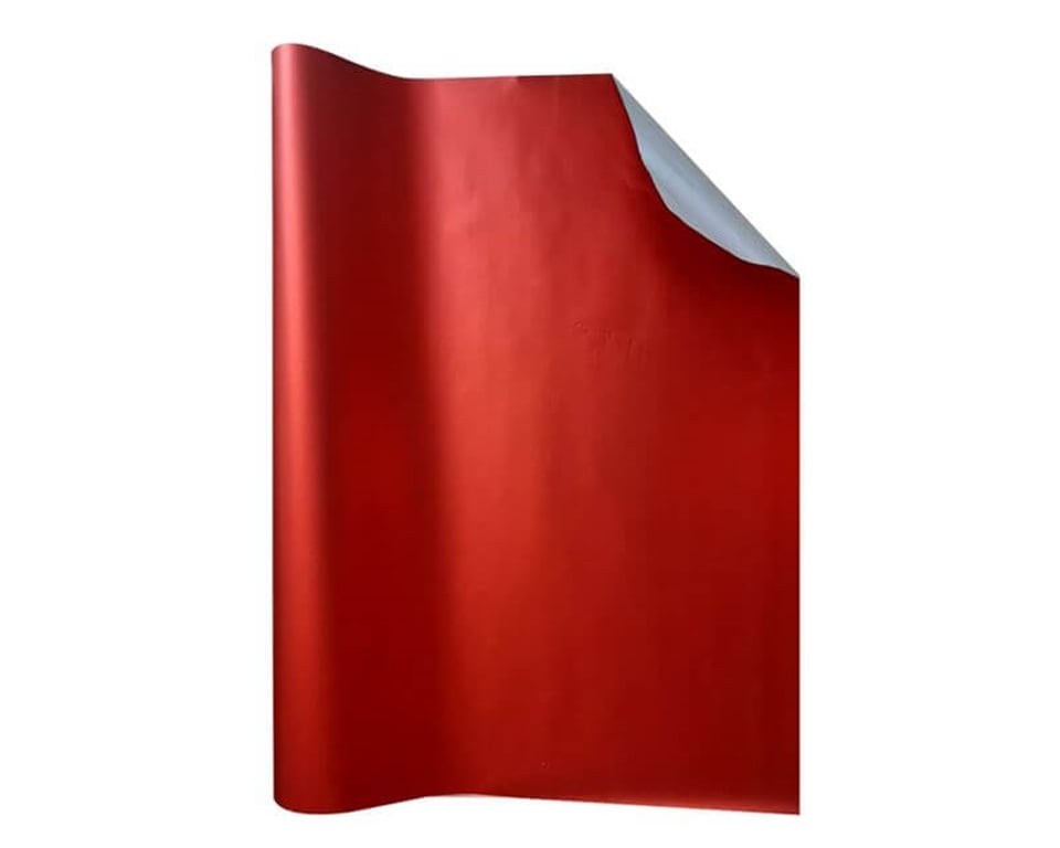 Kuşe Kağıt Mat Kırmızı 70X250cm