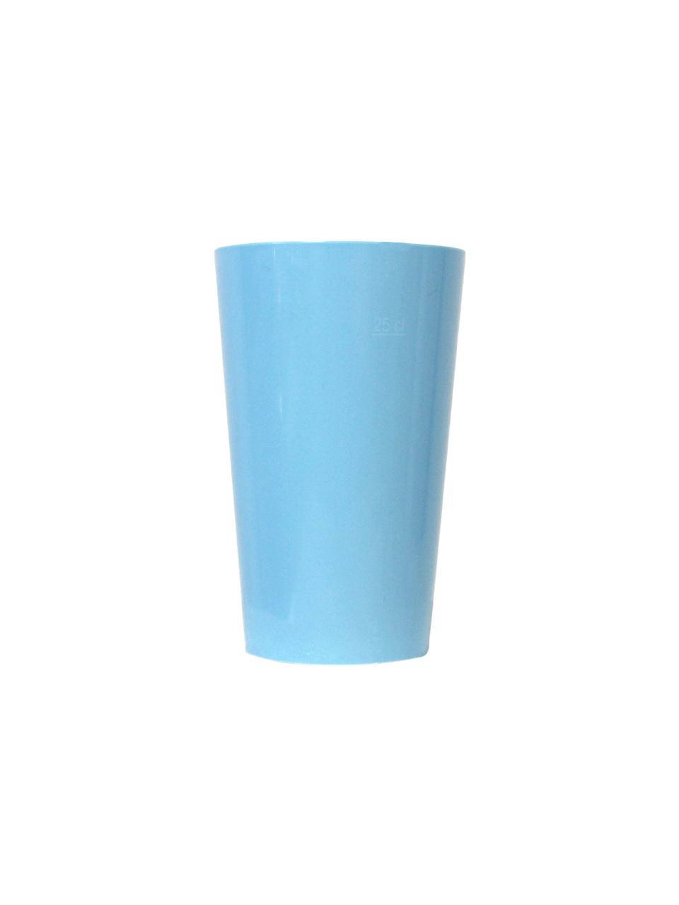 Lüks Plastik Mika Bardak Parti Bardağı Mavi 330 cc 6'lı