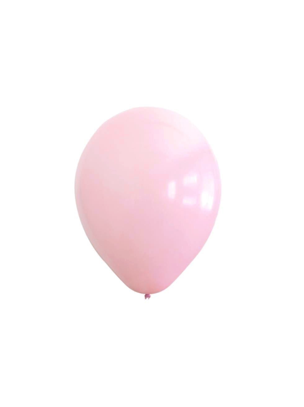 Makaron Pembe Balon Pale Pink 12 inc 100'lü - Makaron Balon | Parti Adresi