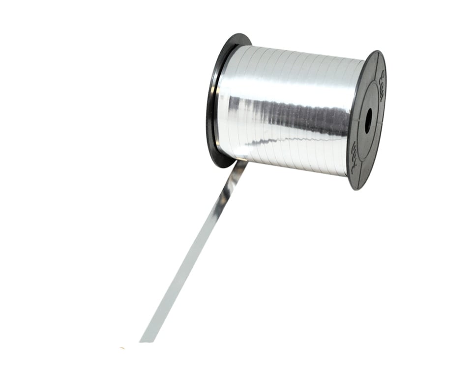 METALİK RAFYA 8 MM 200 MT GÜMÜŞ RENK