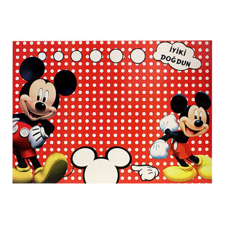 Mıckey-Mınnıe Mouse Amerikan Servis