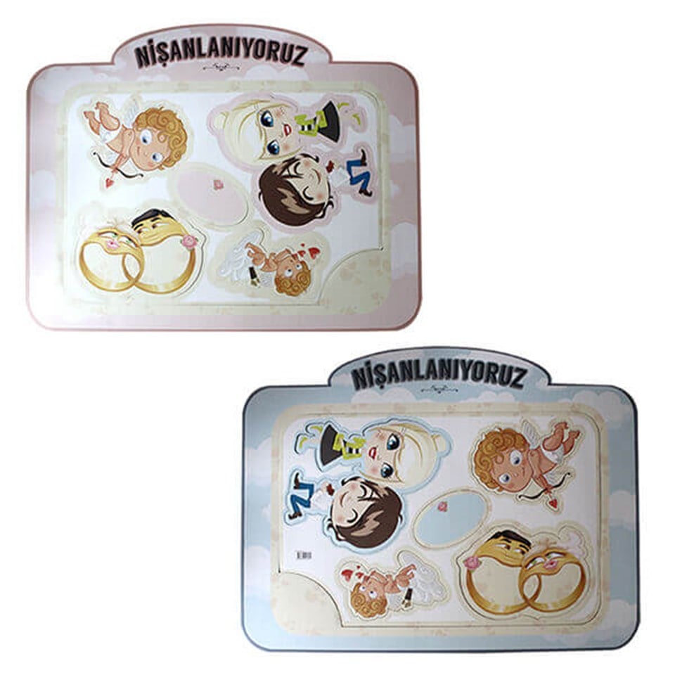 Nişanlanıyoruz Set Resim Çerçevesi