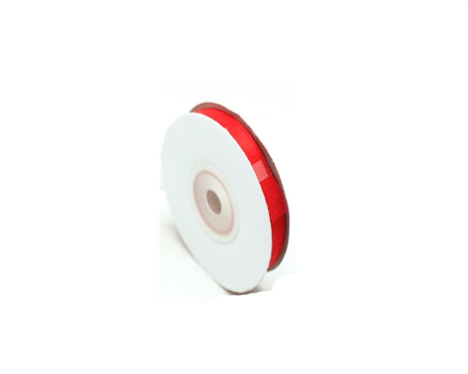 ORGANZE KURDELE 10 MM. KIRMIZI