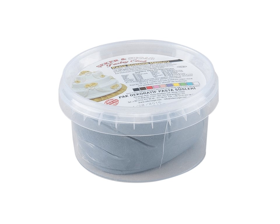 PASTA SUSLEME HAMURU 200GR GRİ