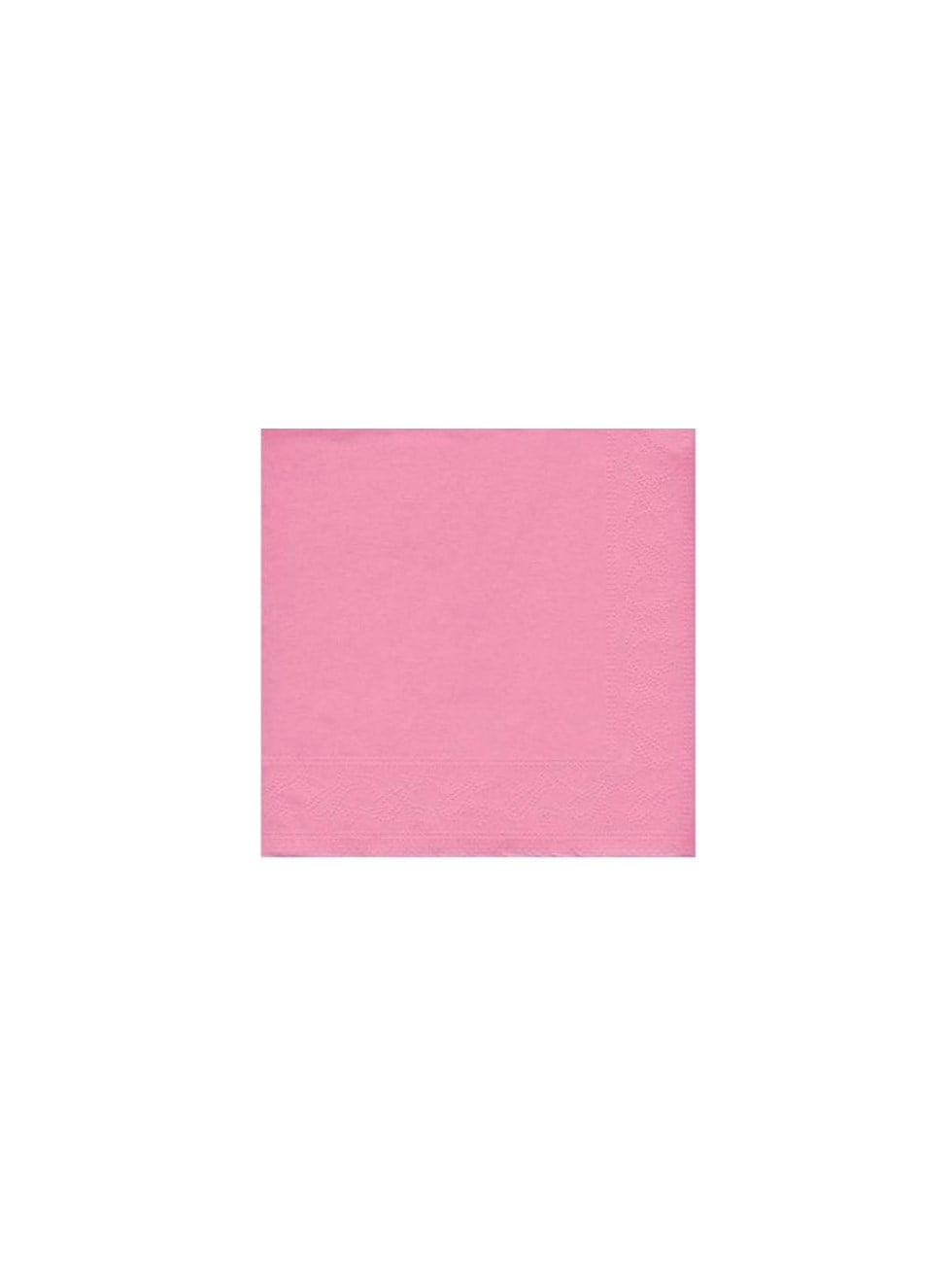 Pembe Kağıt Peçete – Doğum Günü ve Parti Sunum Peçetesi 20'li - Peçeteler | Parti Adresi