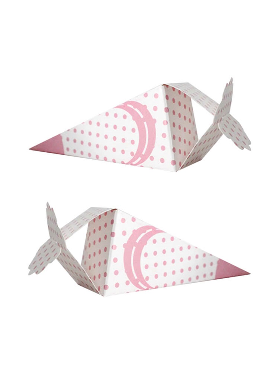 Pembe Puantiyeli Küllah 25'li