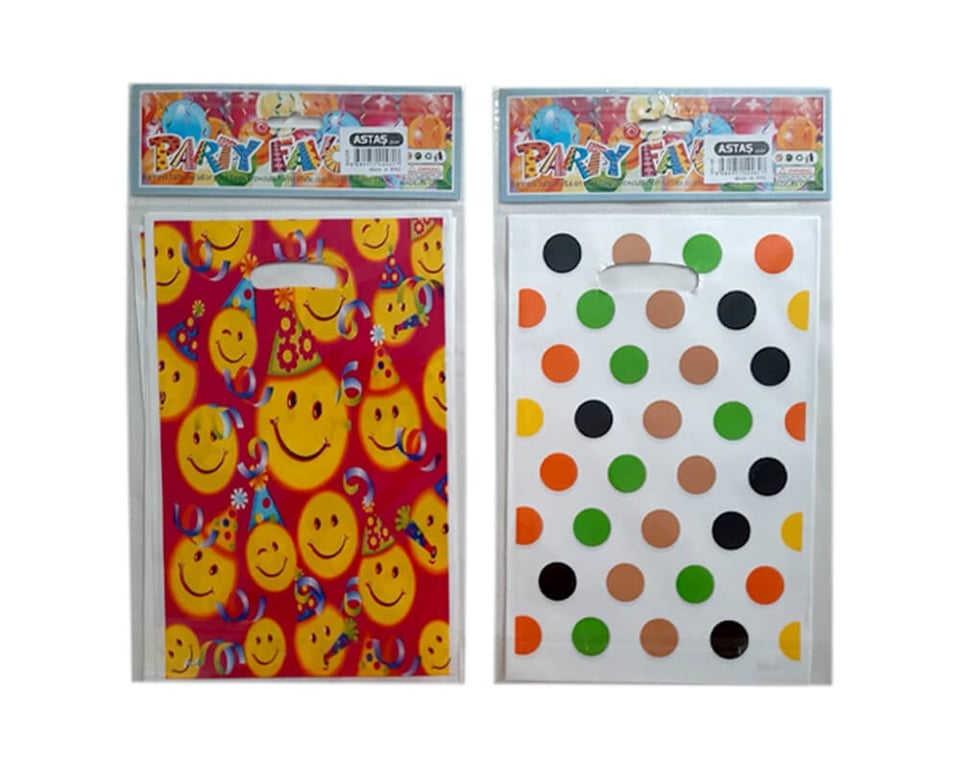 PLASTİK ÇANTA KARIŞIK DESENLİ