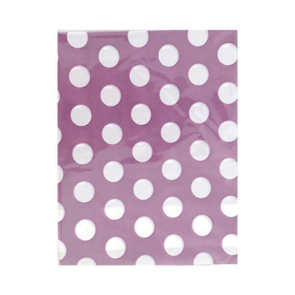 Puantiyeli Masa Örtüsü Lila