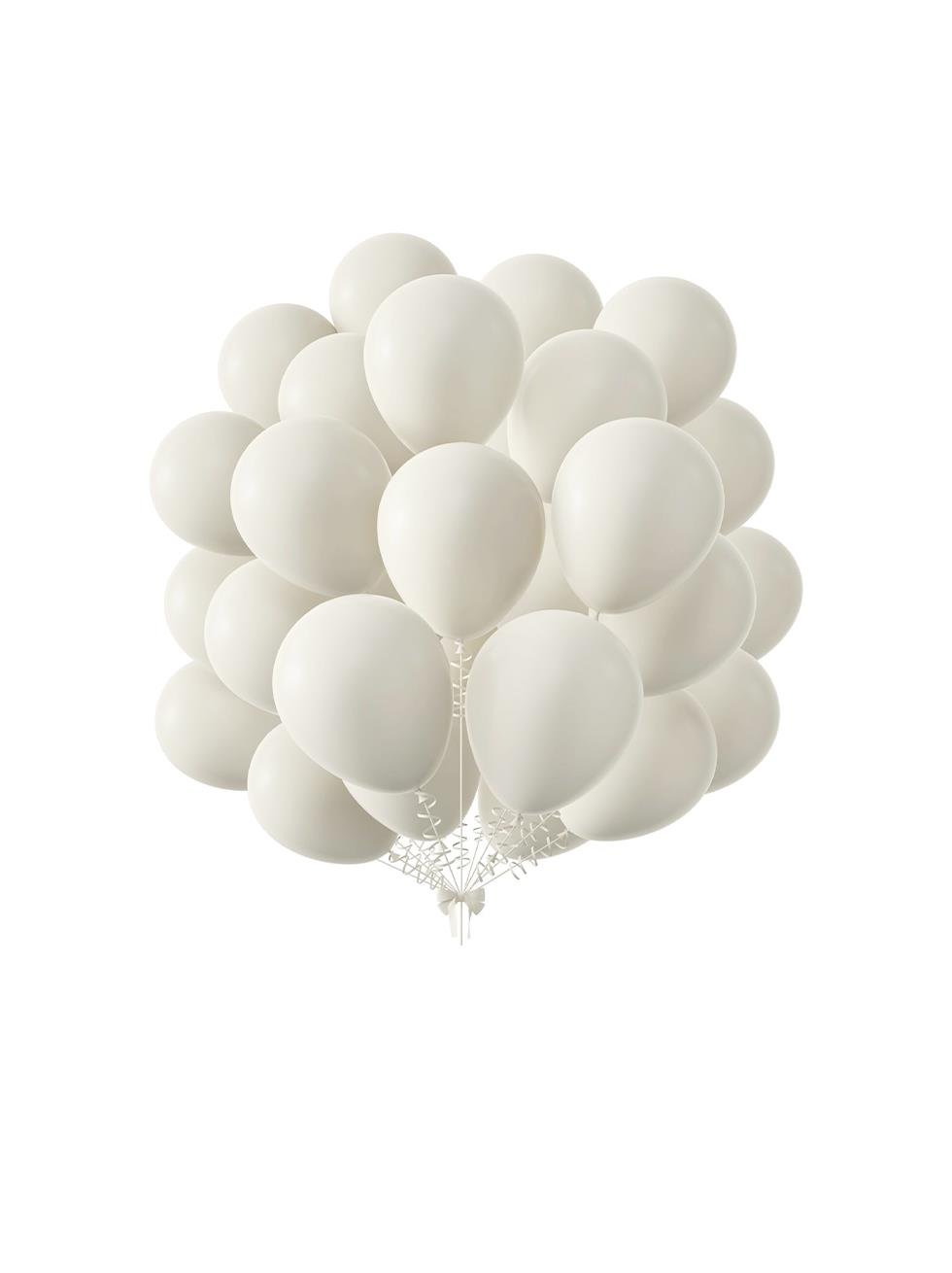 Retro Beyaz Lateks Mini Balon 5 inc 12 cm 100'lü - Retro Balon | Parti Adresi
