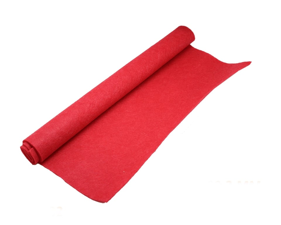 Rulo Keçe 50X100Cm Kırmızı