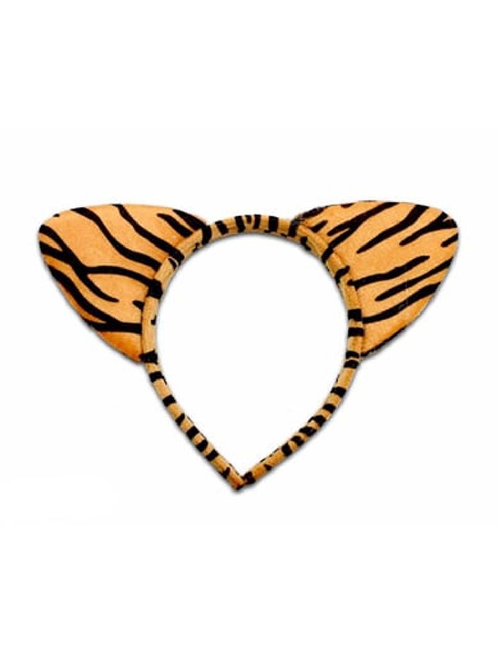 Safari Taç Turuncu-Siyah Çizgili - Parti Taçları | Parti Adresi