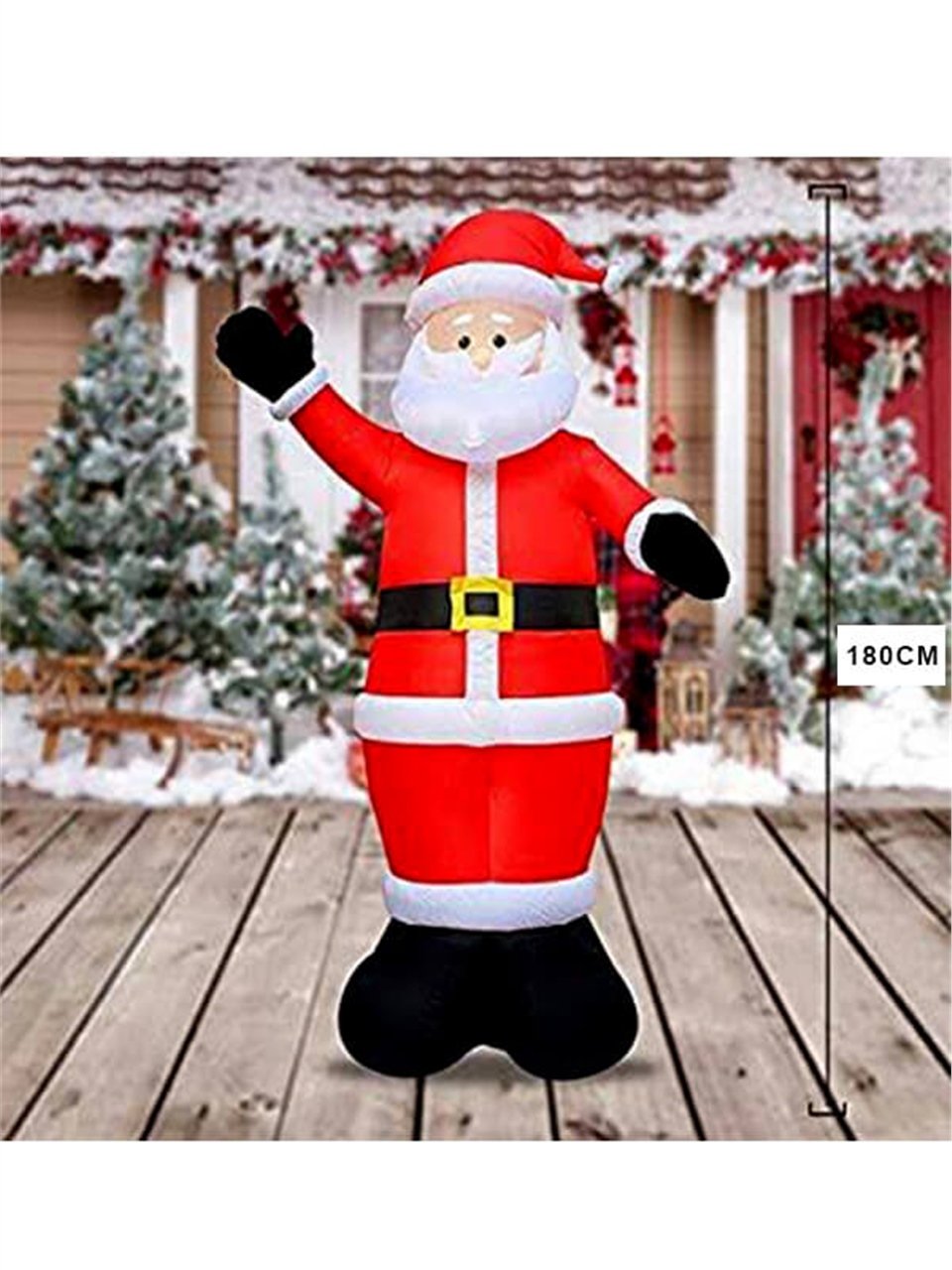 Şişme Noel Baba 180Cm