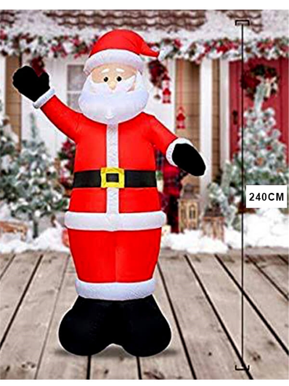 Şişme Noel Baba 240Cm