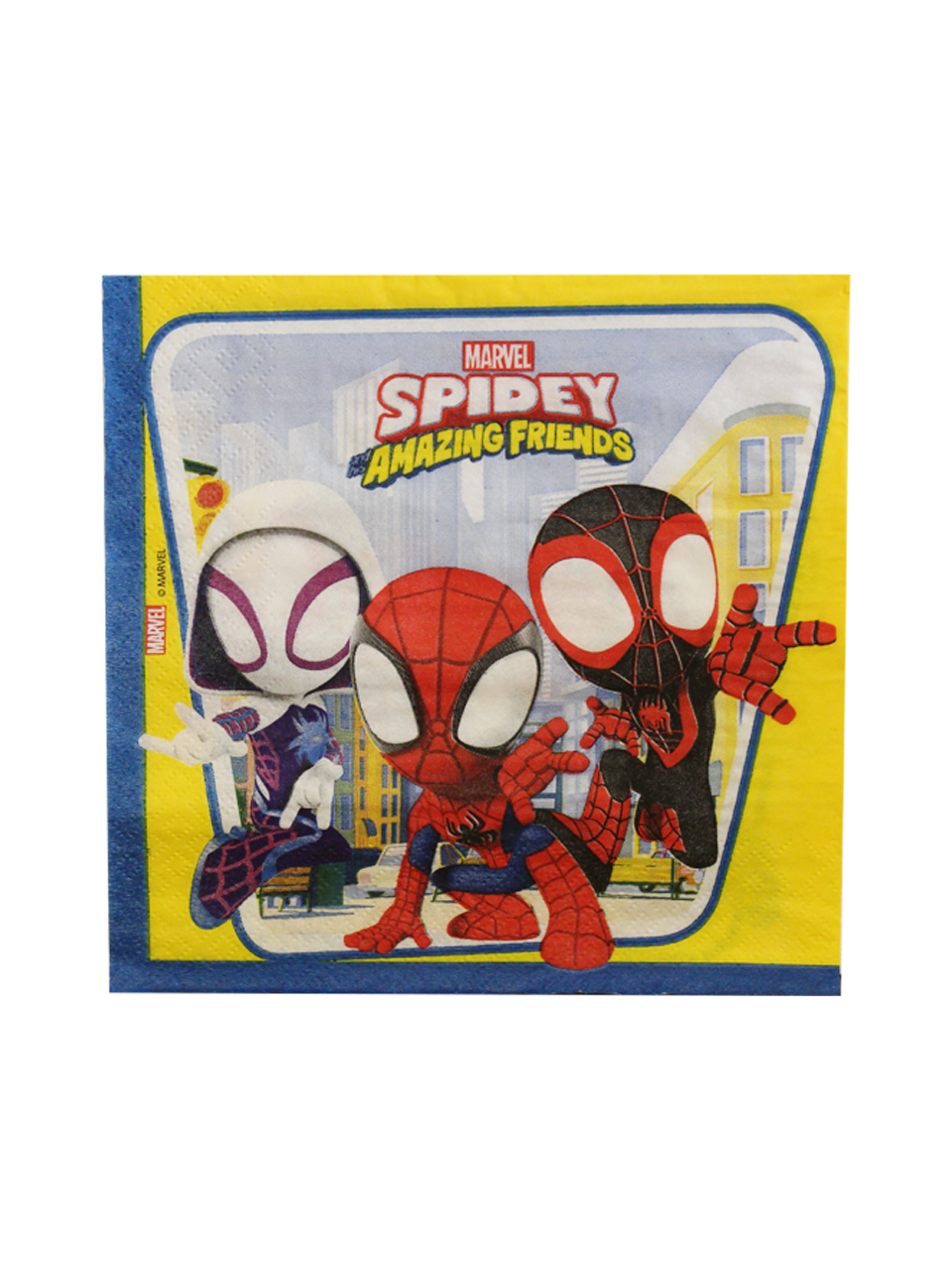 Spidey Temalı Peçete Doğum Günü Parti Peçetesi 20'li