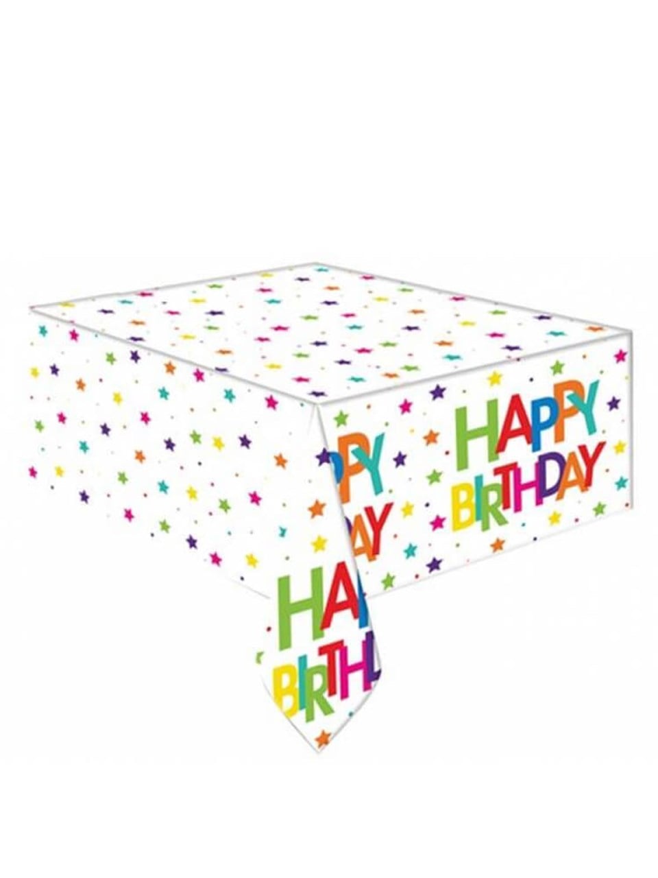 Süperstar Happy Birthday Masa Örtüsü