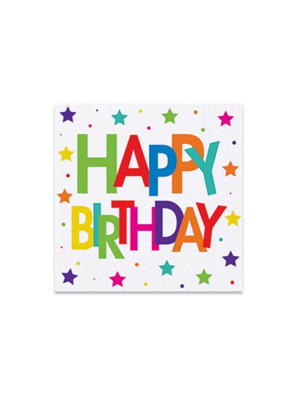Süperstar Happy Birthday Peçete