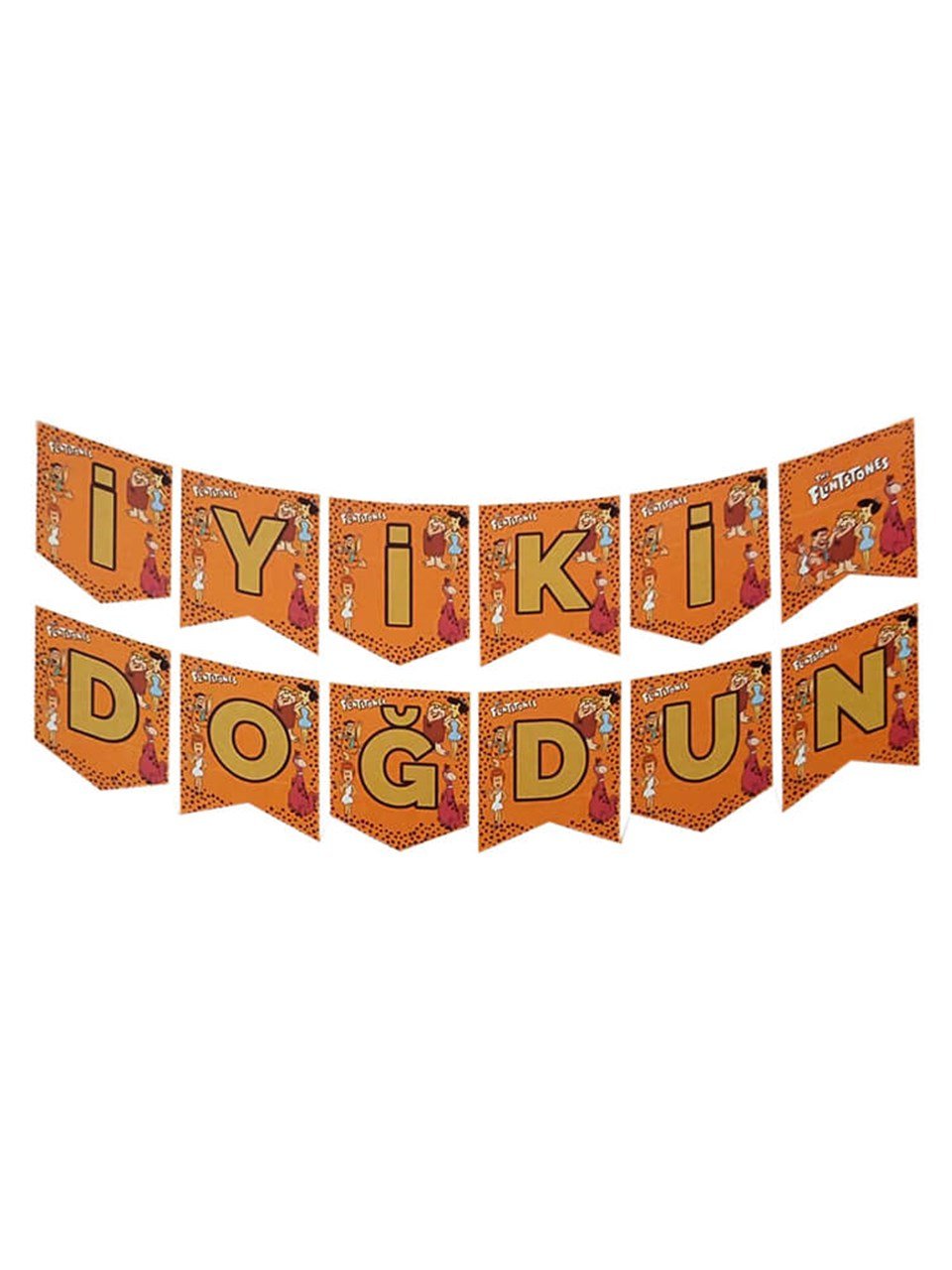 Taş Devri İyi Ki Doğdun Yazı