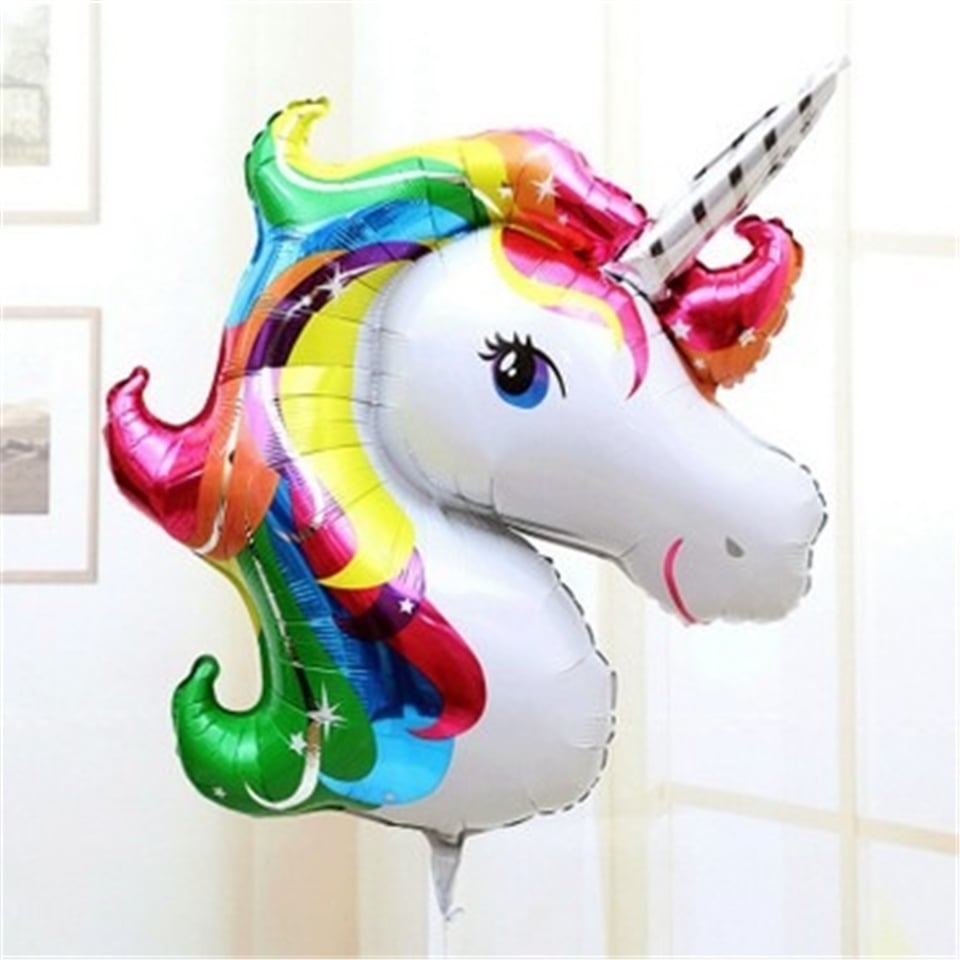 Unicorn Kafa Folyo Balon 92X104 cm