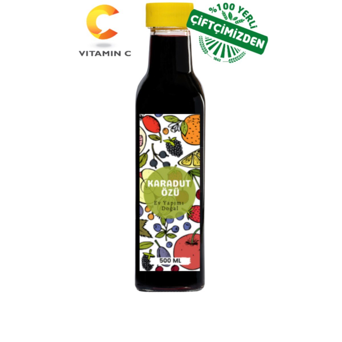 Karadut Özü 500 G (Ev Yapımı,%100 Doğal)