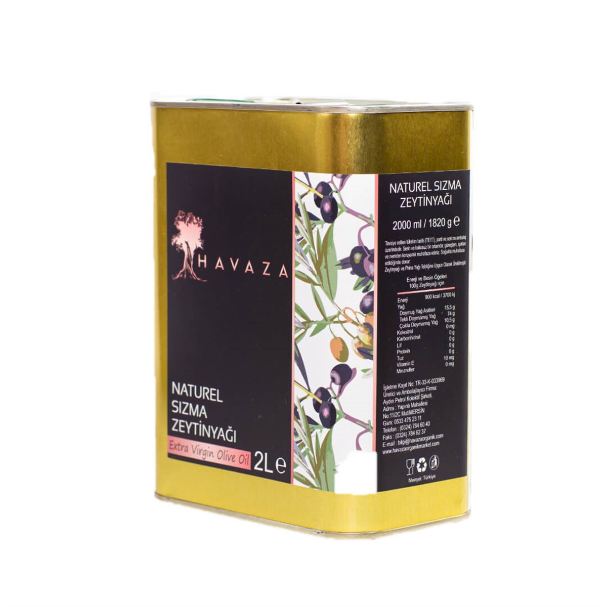 Naturel Sızma Zeytinyağı - 2 lt.
