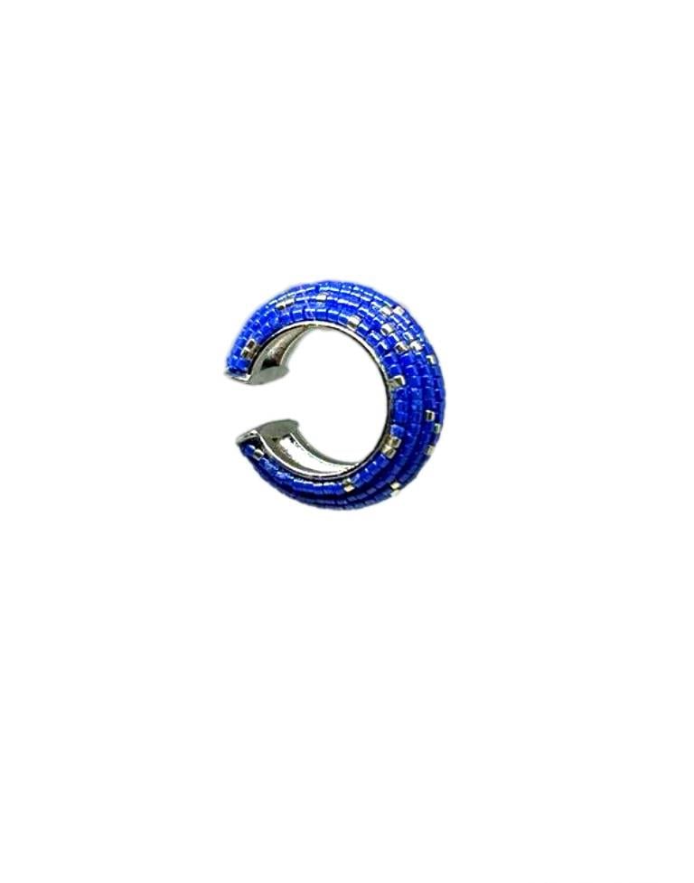 Joyce Small Earcuff (blue)