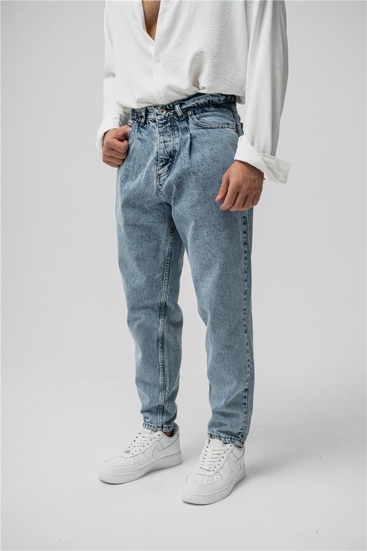 Balloon Basic Jean Yıkamalı Açık Mavi