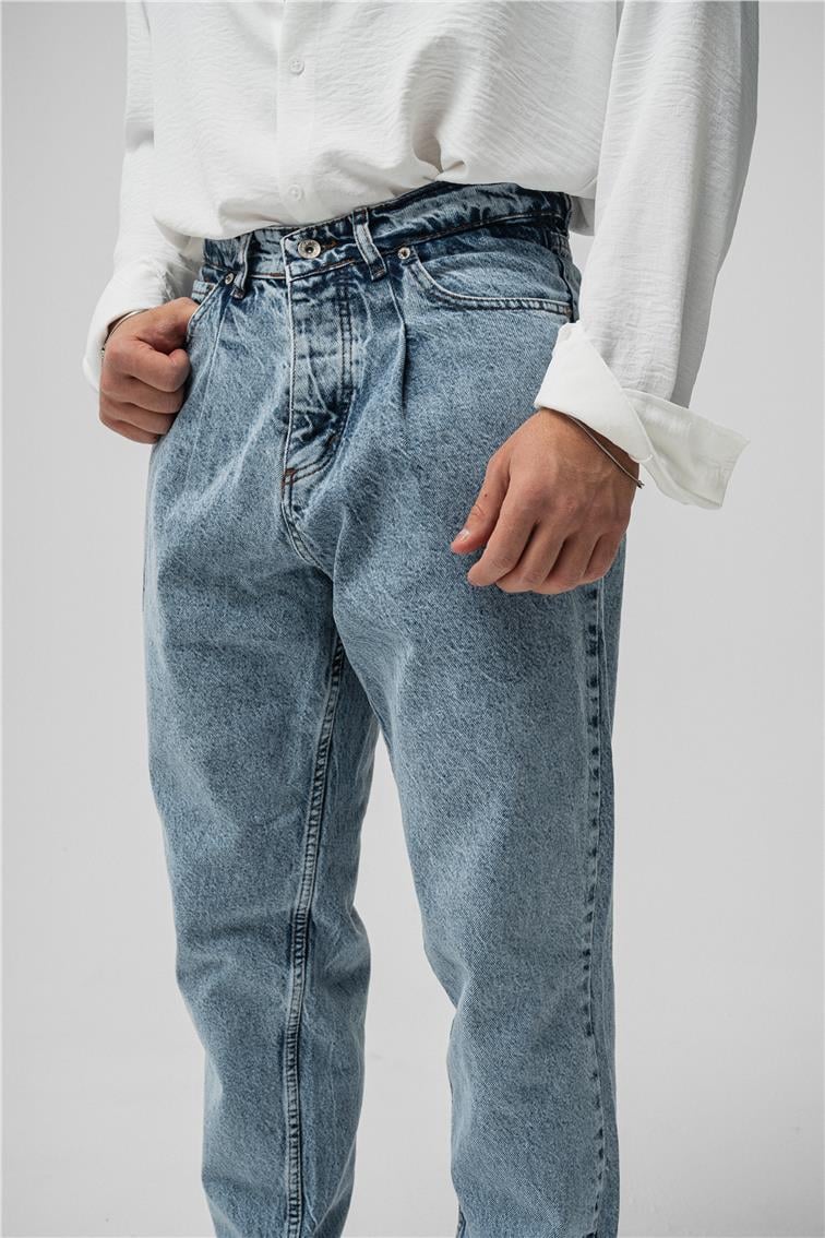 Balloon Basic Jean Yıkamalı Açık Mavi