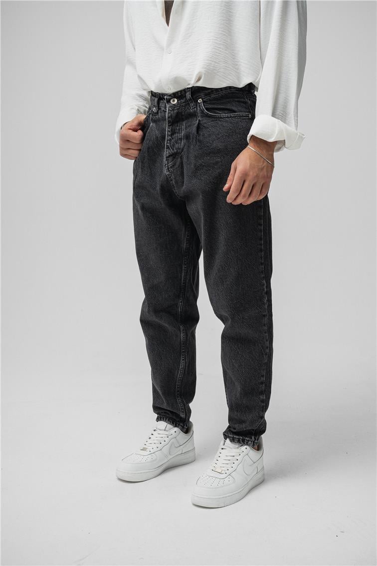 Balloon Basic Jean Yıkamalı Siyah