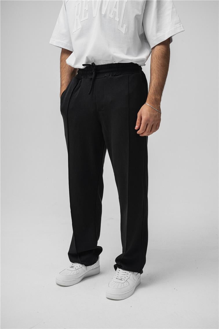 Basic Baggy Eşofman Siyah