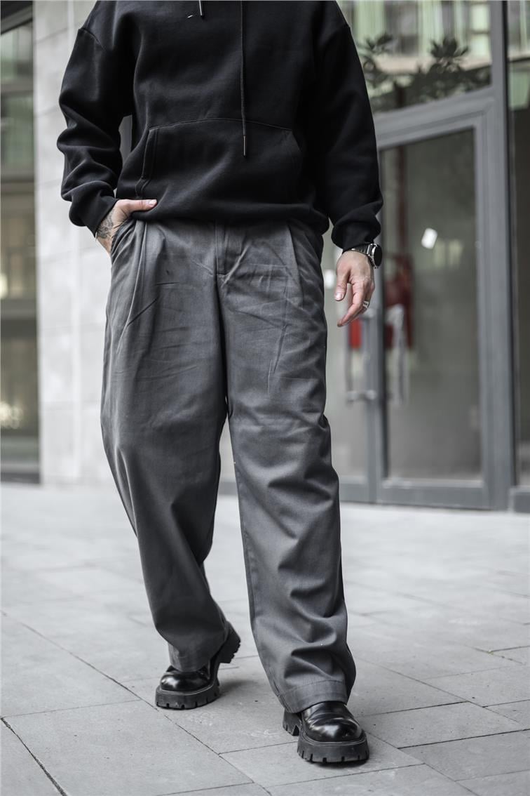 Basic Baggy Jean Füme