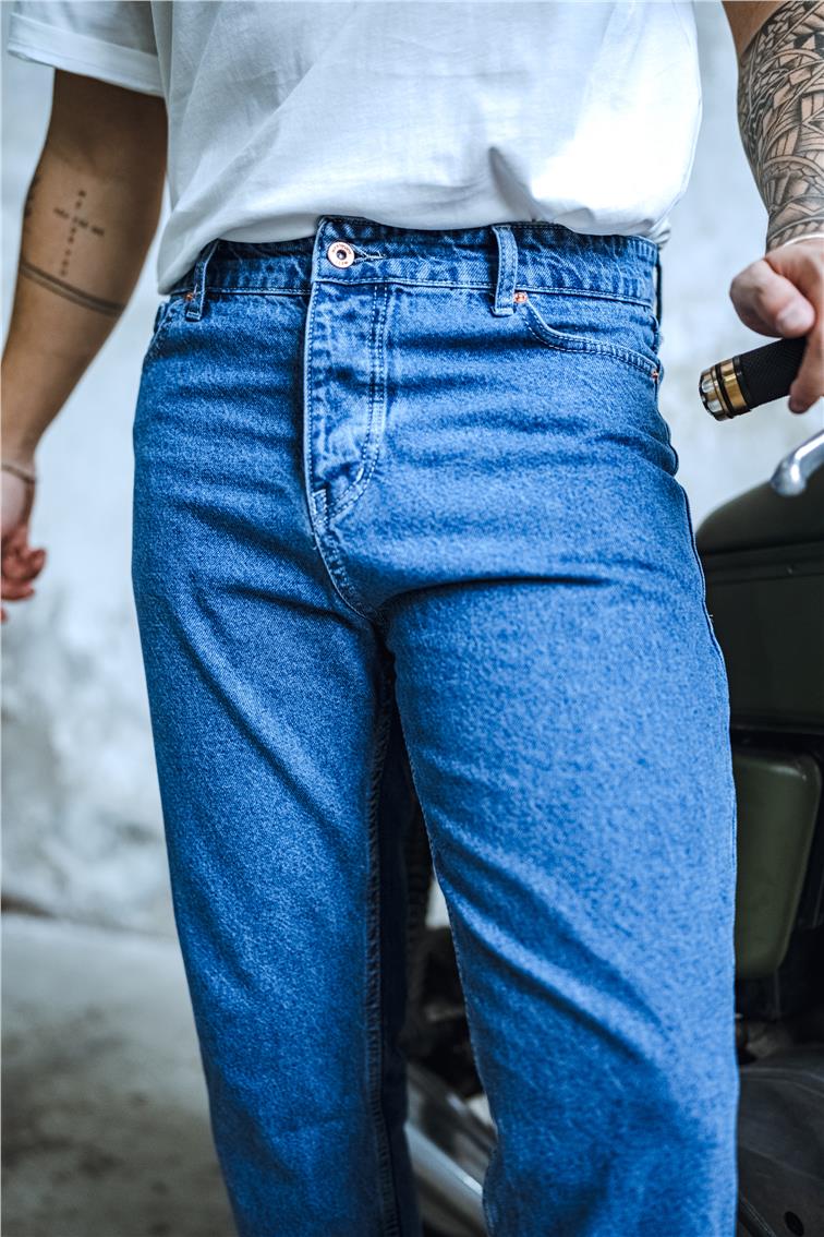 Basic Boyfriend Jean Mavi