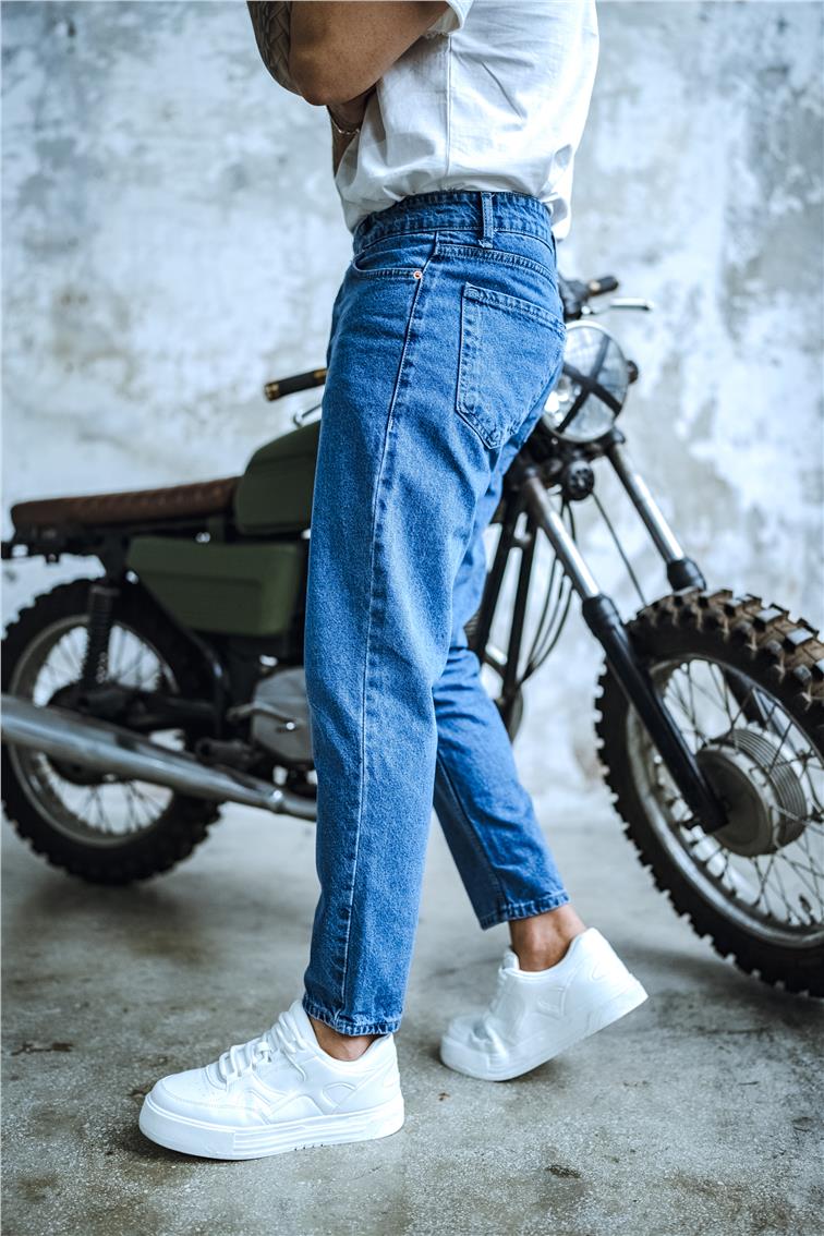 Basic Boyfriend Jean Mavi