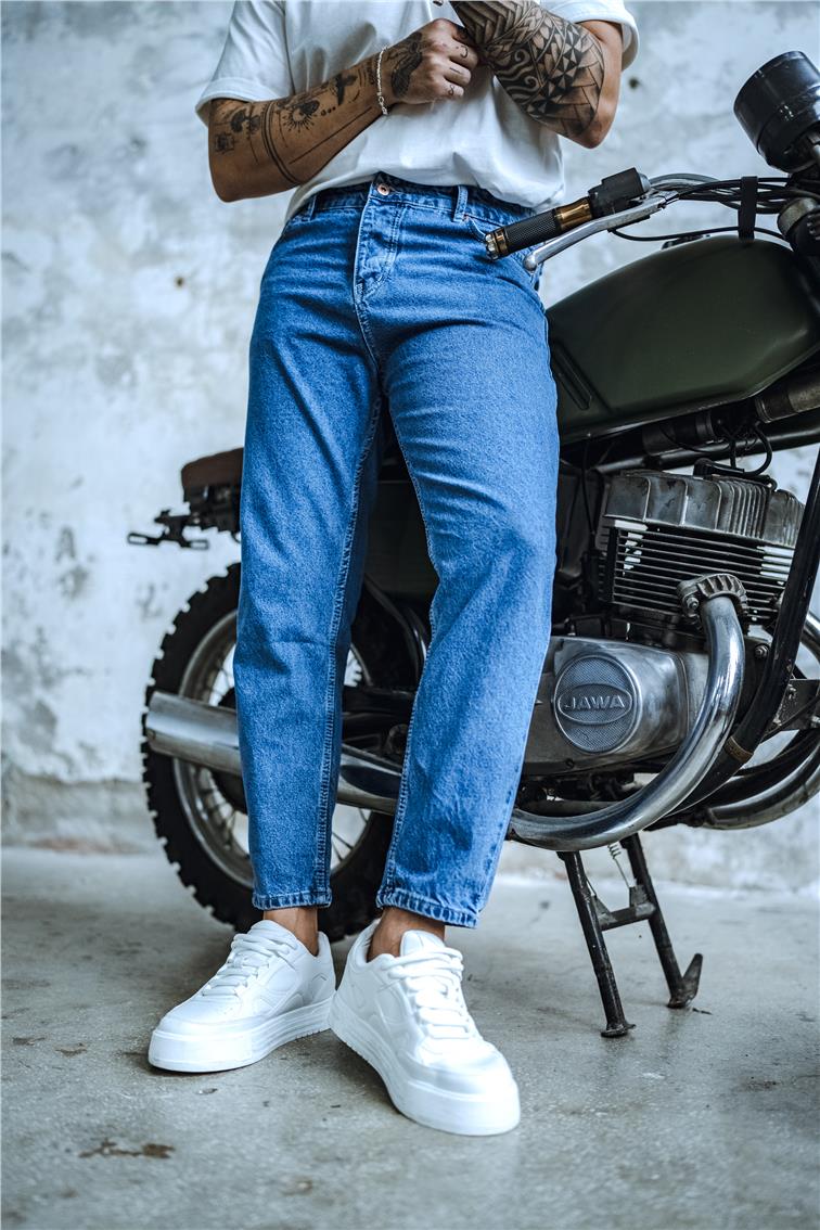 Basic Boyfriend Jean Mavi