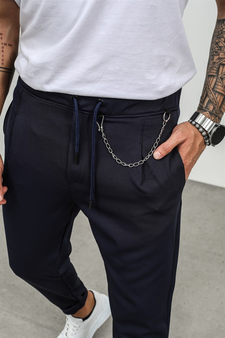 Basic Double Paça Pantolon