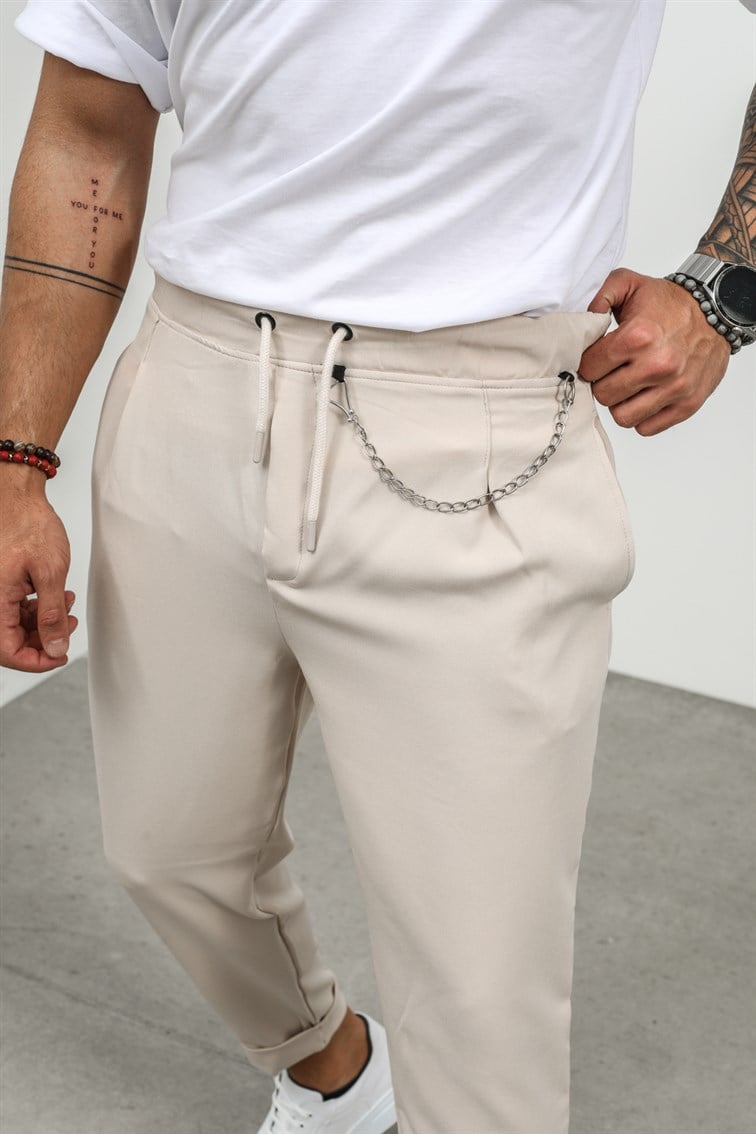 Basic Double Paça Pantolon