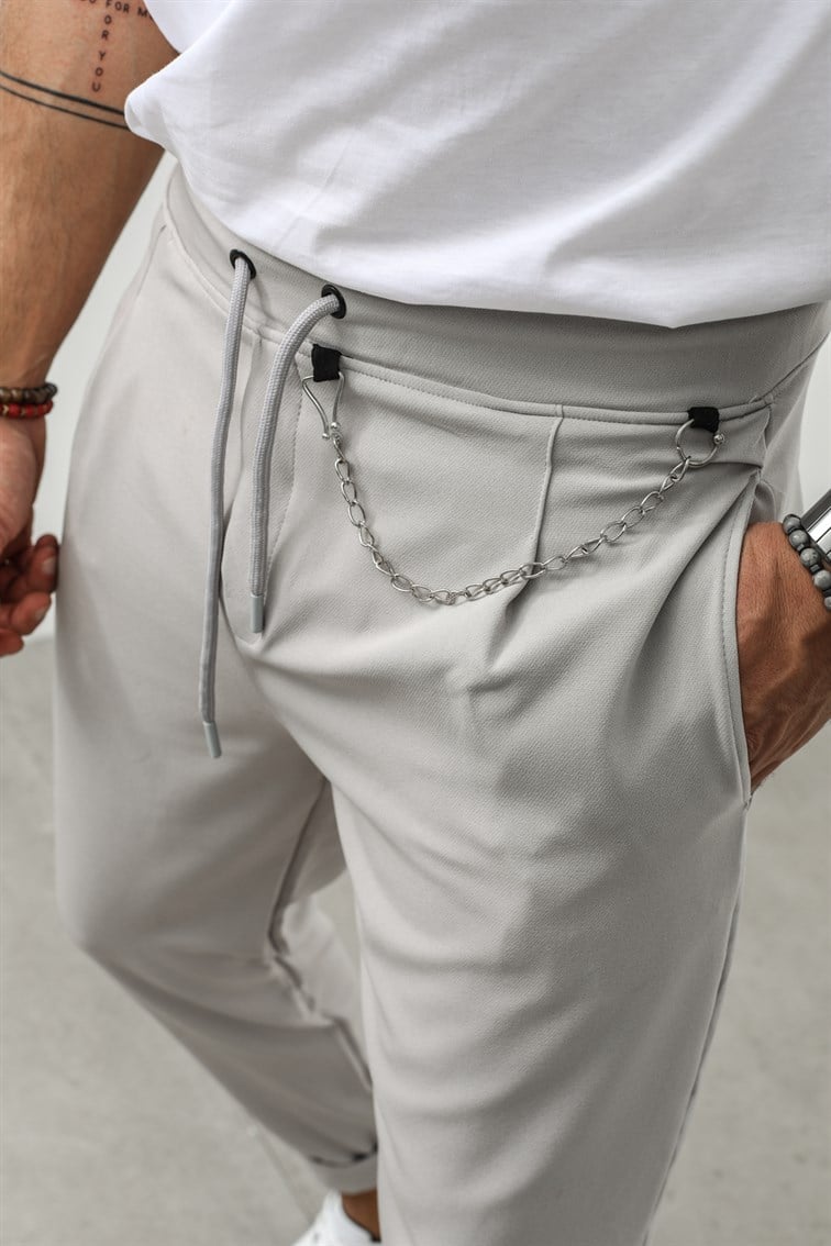 Basic Double Paça Pantolon