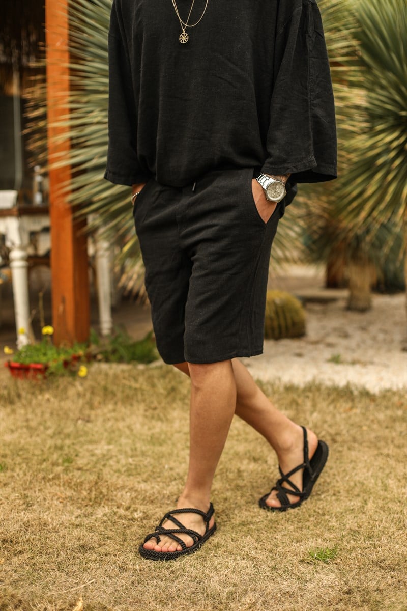 Basic Keten Şort