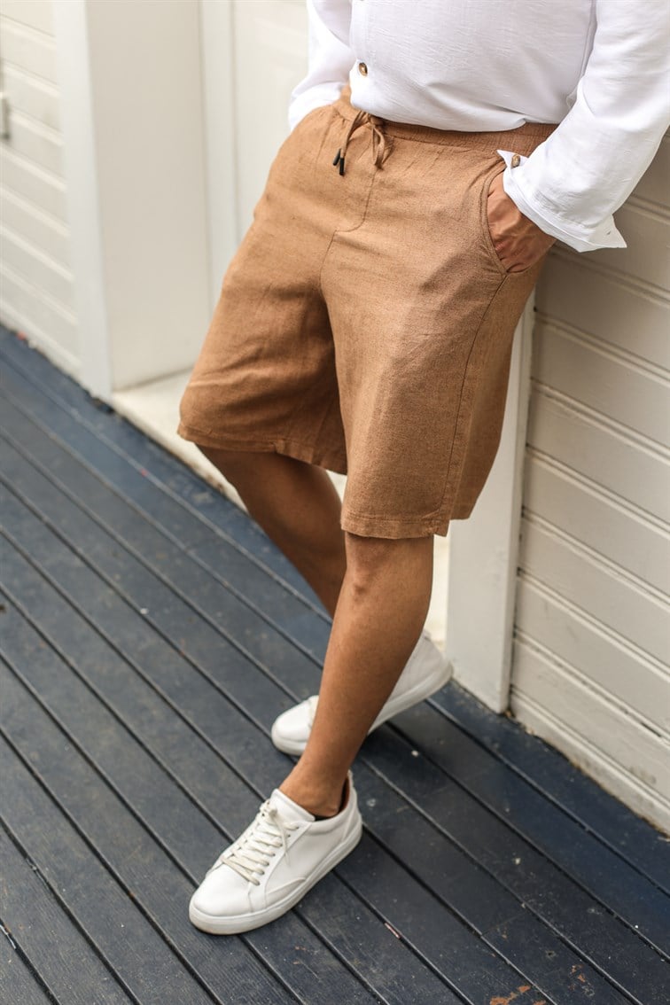 Basic Keten Şort